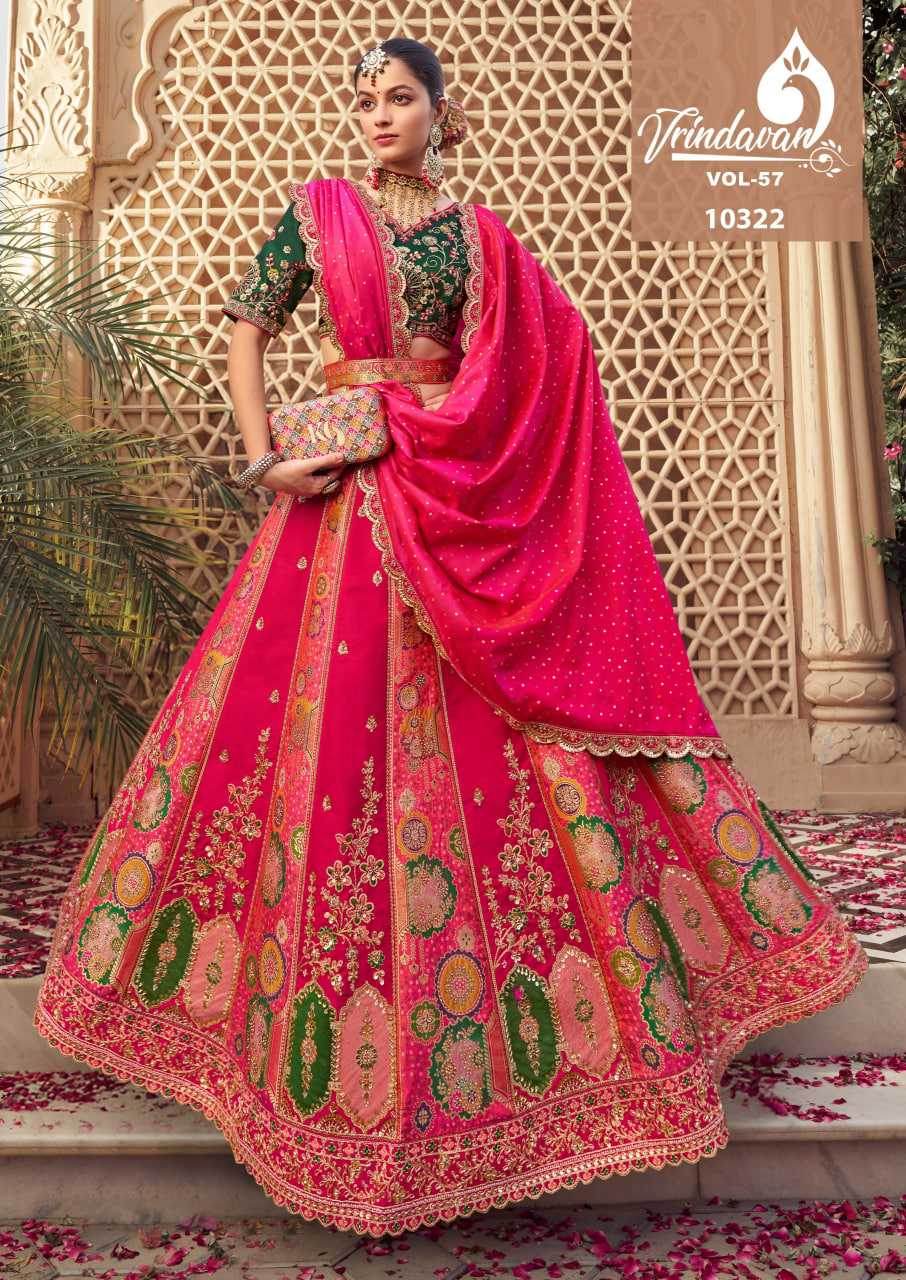 Banarasi Soft Silk Lehenga - MYLUXURY LANE ENTERPRISE